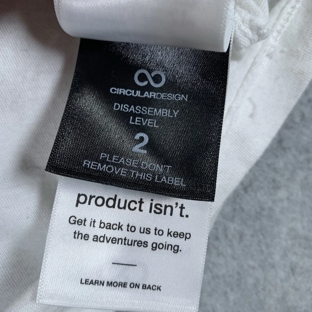 The North Face Shirt Mens Medium White Logo Graphic Tee Outdoor